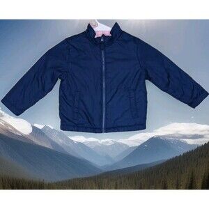 Toddler Girls Jacket 2T Turquoise Blue Pink Zip Up Winter Coat Hooded Youth 2T